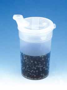 Flo-Trol Convalescent Vacuum Feeding Cup